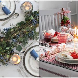 Идеи за декорация на коледната трапеза