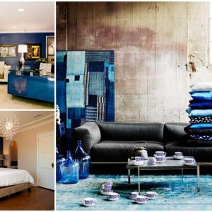 Синьото е в центъра на комбинацията от цветове