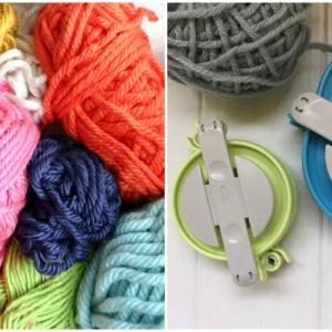 Необходими материали за възглавница от помпони