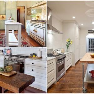 Свежи идеи за малък кухненски остров