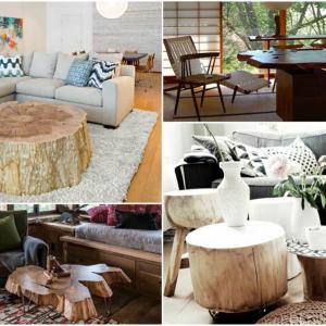 Присъствието на дърво в цялостния интериор