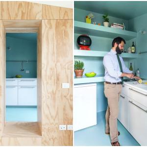 Кухнята се отличава с практичен дизайн и завидна функционалност