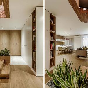 Антре в светли тонове посреща в уютното жилище