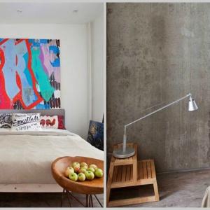 Спалнята - минималистична с утопични акценти