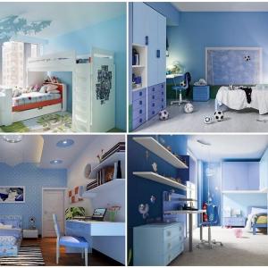 Внесете спокойствие и хармония в детската стая със сини нюанси