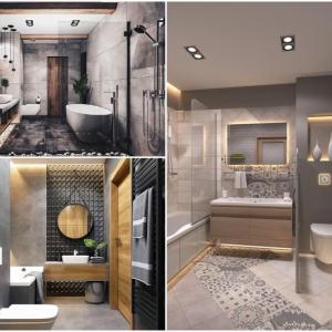 Класика в жанра – сива, красива и стилна баня!