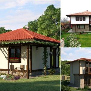 Животът на село - традиционен български екстериор