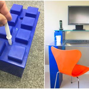 За изграждането на библиотека поставете допълнителни плоскости