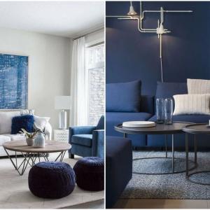 Дневна в синьо