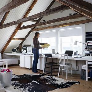 Превърнете мансардата в удобен и вдъхновяващ офис