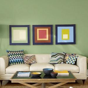 Кои са модерните цветове в дневната през това лято