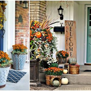 Цветна градина дори през есента