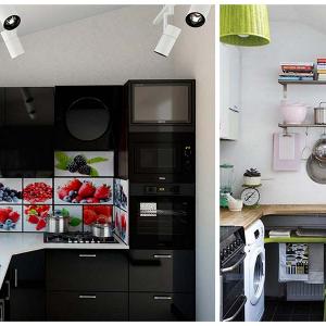 Кухня, изцяло изведена на терасата