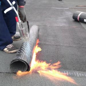 Хидроизолация с газопламъчна горелка