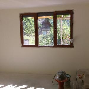 След електро,шпакловки,боядисване,изолация и замаска..