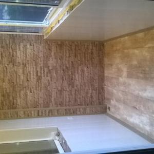 ремонт на тераса с PVC ламперия