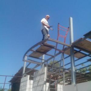 метална конструкция на къща