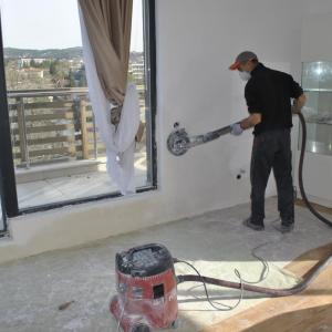 Машинно шлайфане на стени 1