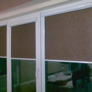 ПВЦ-дограма + роло щори елеганс