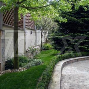 Полагане на тревен чим за сянка