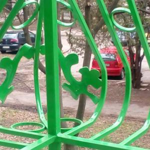 декорация за решетка