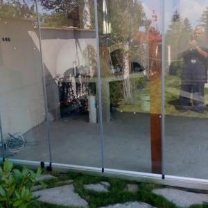 безпрофилно остъкляване на барбекю