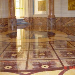 Финален блясък на шлайфан под