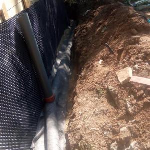 Дренаж на вилна постройка в село Батулия