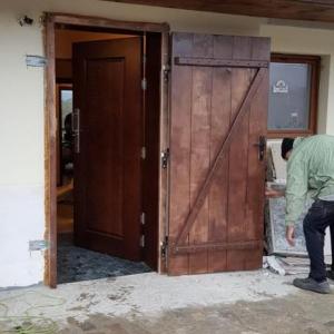 Направа на врата масив