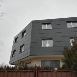 Облицовка с еталбонд - административна сграда на производствена база, гр. София