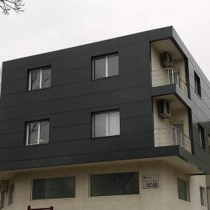 Облицовка с еталбонд - административна сграда на производствена база, гр. София