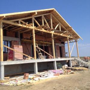 Груб строеж на къща, с. Алдомировци