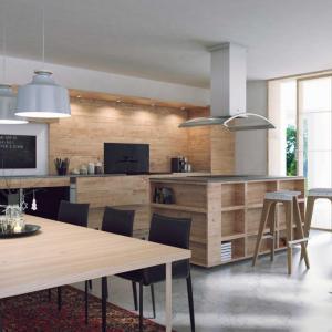 Интериор на къхня и общо помещение