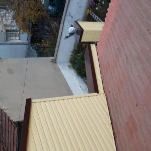 Бордова обшивка от поцинкована ламарина с  PVC покритие