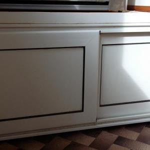 Алуминиева преграда с плъзгащи врати