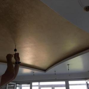 декорация таван-гипсокартон
