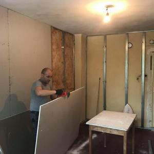 Поставяне на гипсокартон