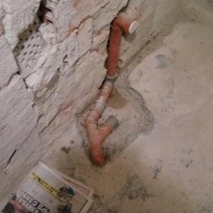 Смяна на водопровод на стара баня 1