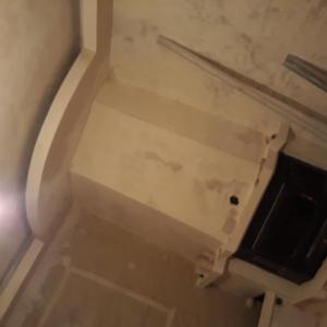 Облицовка на камина с гипсокартон ъглова