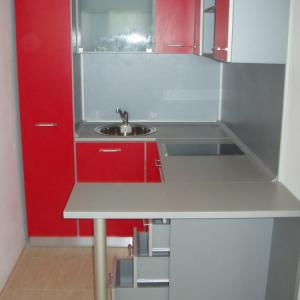 Кухня ЛПДЧ титан, МДФ.