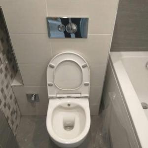 Куфар от аквапанел и лепене на плочки