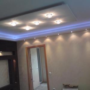 Изграждане на индивидуални проекти на окачени тавани