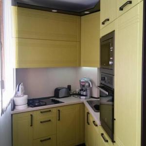 Кухня дъб амазон с МДФ фронт