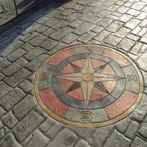 Щамповани мазилки и бетон.