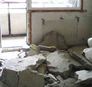 Къртене, извозване на строителни отпадъци