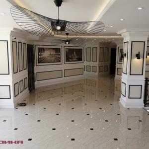 монтаж на фототапет, декоративни елементи, боя