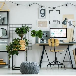 Как да обособим домашен офис в малка всекидневна?