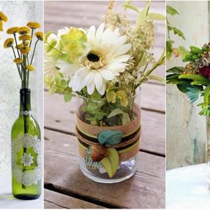 Вази с коркови тапи – смели предложения