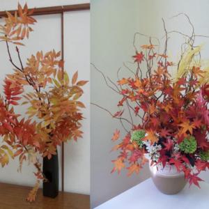 Направете си грациозни икебани от есенни листа