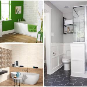 Класиката - плочки в банята